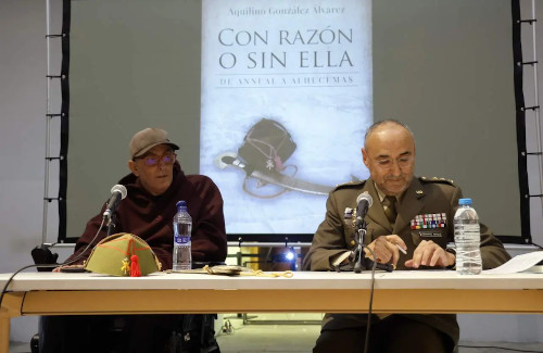 Presentación del libro Aquilino en la presentación del libro